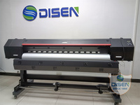Imprimante Jet d'Encre Éco-Solvant Disen pour Bannières Flex, Toiles, Vinyles, Affiches Grand Format 1.8m, Vente en Gros d'Usine