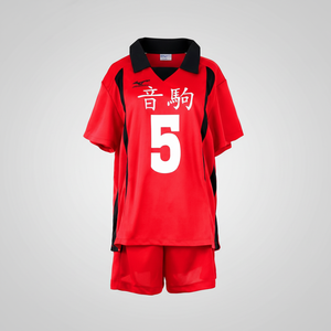 เสื้อวอลเลย์บอลขาสั้นทำจากโรงงานสีทึบเสื้อคอสเพลย์100% โพลีเอสเตอร์ดีไซน์ล่าสุด - Product Image 1