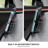 Support de téléphone portable ABS pour tableau de bord et grille d'aération, compatible Tesla Model Y et Juniper Model Y L