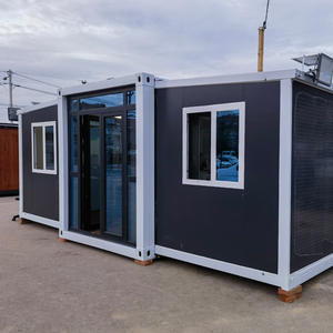 Casas Contenedor de Paneles Sándwich Plegables y Expandibles de 20 pies de Fácil Montaje, con Dos Dormitorios, Salas de Estar, Villas Familiares de Lujo - Product Image 5