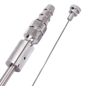 Diş Aspirasyon Tüpü Oral İmplant Cerrahi Diş Drenaj Tüpü <span class=keywords><strong>Metal</strong></span> Tıbbi Diş Tükürük Aspiratörü - Product Image 4