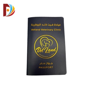 Porta Passaporto Personalizzato con <span class=keywords><strong>Foto</strong></span> di Cani e Gatti, Copertina in Carta Artistica Goffrata, Regalo Commemorativo <span class=keywords><strong>per</strong></span> Amanti degli Animali - Product Image 4