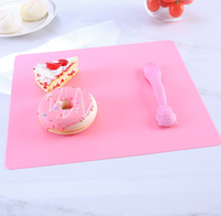 Napperon alimentaire en silicone pliable résistant à la chaleur anti-déversement tapis de table à manger pour la cuisine et l'artisanat tapis de pâtisserie
