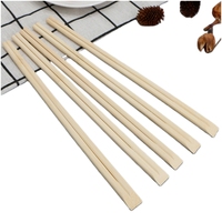 100 paires de baguettes rondes enveloppées de papier Bambou Tensoge Ensemble professionnel de baguettes jetables