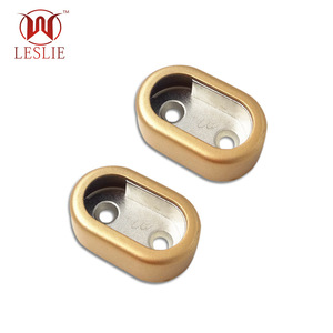 Leslie Clothes Rod Support Zinc Alloy Wall Mount Non Detachable <b>Wardrobe</b> <b>Hardware</b> - Product Image 1