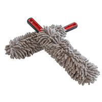 Plumeau de nettoyage en chenille, microfibre, pour l'intérieur des voitures, les sols et le nettoyage domestique