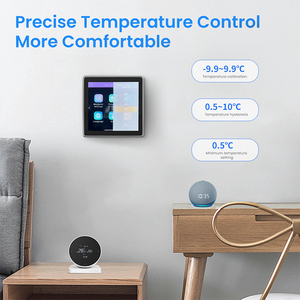 Termostato Inteligente WiFi Tuya AVATTO WT500 con Pantalla Táctil a Color de <span class=keywords><strong>4.0</strong></span> Pulgadas, Personalizable OEM/ODM para Calefacción de Calderas Eléctricas/de Agua/Gas - Product Image 3