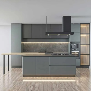 Customized Oak Kitchen Cabinets with Flat Panel Design and <b>Tall</b> <b>Storage</b> <b>Units</b> for Eco-Friendly Contemporary Home Renovation - Product Image 1