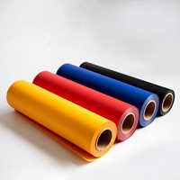 Película de PU de vinilo de transferencia de calor 51cm * 25M para color rojo