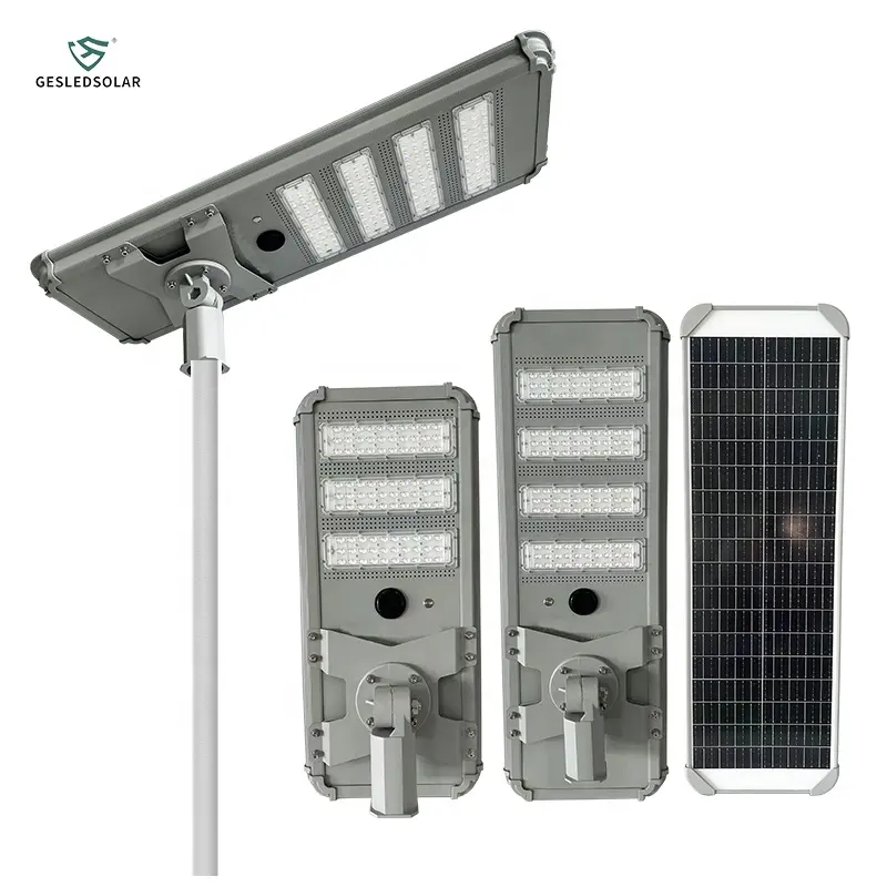 Waterproof Garden Light Solar Power Panels Luces Led All In One Garden Street Lamp Outdoor Solar Light Street