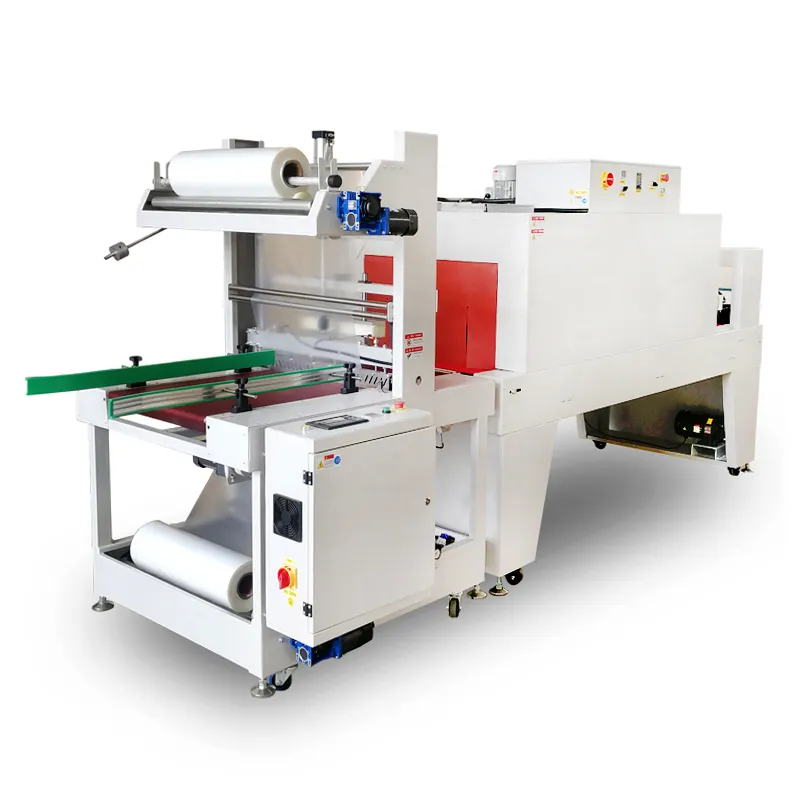 UXF-6030A Straight Line Automatic Sleeve Bundling Shrink wrapping Packing Machine