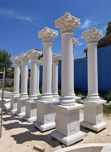 Colonnes romaines décoratives à <span class=keywords><strong>vendre</strong></span>, décoration, pilier en marbre - Product Image 6