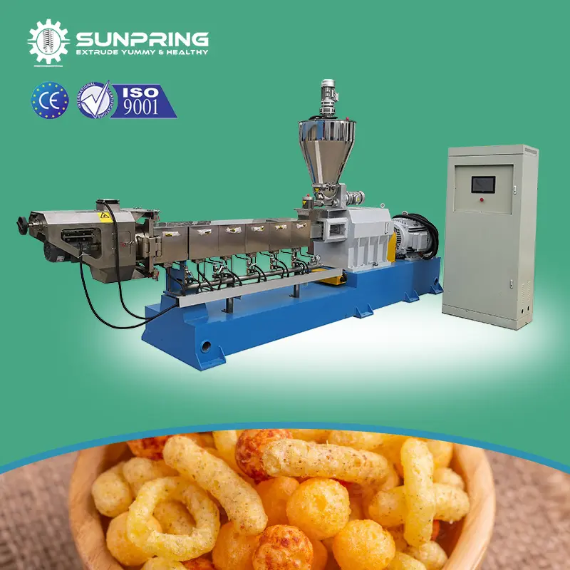 מכונת הכנת חטיפים משופעים של SunPring מכונת חטיף פחזנית לחם שחולצה