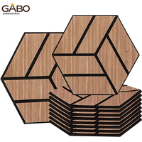 Panneaux acoustiques en placage de bois naturel, design en lattes de bois, Akupanels, panneaux acoustiques en bois, insonorisation
