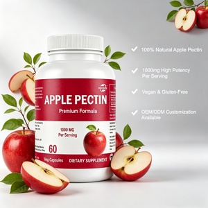 Compléments Alimentaires OEM ODM : Capsules de Pectine de Pomme 1000 mg, Fibres Alimentaires Sans Gluten pour le Soutien Intestinal avec Marque Privée - Product Image 2