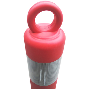 Poste Delimitador de Carriles de Plástico Flexible PE para Tráfico, con Base de Goma Resistente, Venta al por Mayor de Fábrica - Product Image 6