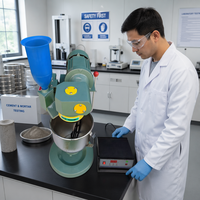 Mélangeur de mortier de laboratoire JJ-5 5L, mélangeur électrique automatique pour essai de résistance du ciment ISO 679