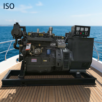 Groupe électrogène marin Weichai Ricardo à bas prix, 50Hz 60Hz triphasé 50KW 60KVA 55KW, moteur marin, groupe électrogène Weifang