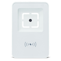 Système de contrôle d'accès COOLCODE MU86 RS485 Wiegand Ethernet Lecteur de code QR NFC Lecteur de code-barres 2D 13,56 MHz Contrôleur d'accès ABS