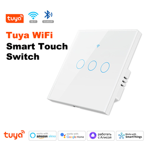 Interrupteur intelligent Zigbee RKHK avec commande vocale, alternative sans neutre, pour éclairage LED - Product Image 1