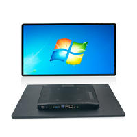 21.5 pouces IP65 étanche VESA support mural Linux 2 LAN PC panneau industriel sans ventilateur ordinateur tactile accessoires informatiques industriels