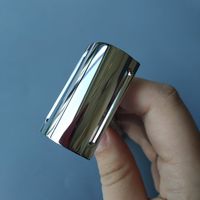 Rasoir de sécurité à double tranchant en acier inoxydable 316 CNC à large corps et design moleté, marque privée, pour hommes