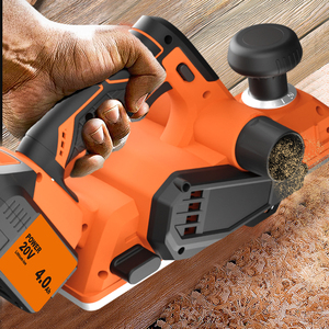Nouveau Portable industriel 20v électrique <span class=keywords><strong>rabot</strong></span> à <span class=keywords><strong>bois</strong></span> multifonctionnel <span class=keywords><strong>Mini</strong></span> Portable main ménage <span class=keywords><strong>bois</strong></span> Lithium Table rabotage - Product Image 4