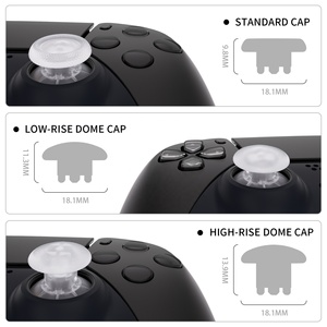 อะนาล็อกสติ๊กแบบเปลี่ยนได้ EXtremeRate รุ่น EDGE สำหรับจอยคอนโทรลเลอร์ PS5 PS4 - Product Image 4