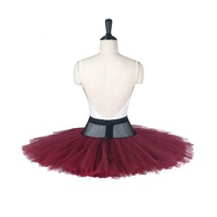 Jupe de danse pour filles Jupe de danse classique demi-tutu Jupe de danse justaucorps professionnel