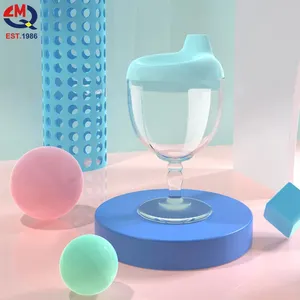 Nuevas Ideas de productos 2024 colorido plástico interesante niños Copa creativa bebé niños entrenamiento Sippy Cup