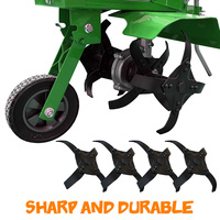 Mini tracteur manuel à main, moteur 141CC, largeur de travail 360MM, efficace, économiseur de main-d'œuvre, cultivateur rotatif agricole à courroie