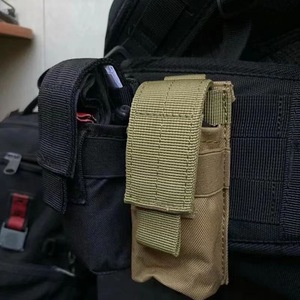 Bolsa de Cintura para Faca de Caça ao Ar Livre, Suporte para Carregador Único, Suporte para Lanterna, Ferramenta Utilitária EDC, Bolsa Tática Molle para Lanterna M5 - Product Image 2