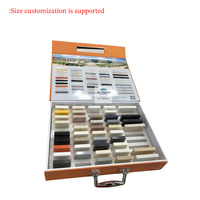 Boîte de présentation de carreaux de pierre en carton détachable et portable sur mesure – Idéale pour le marbre et le granit, pour la vente au détail et les expositions