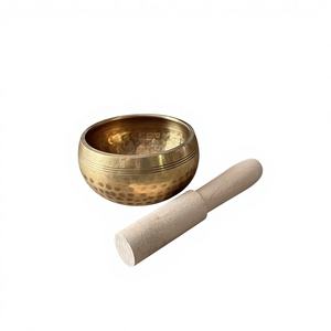 Nouveauté Bols chantants en acier inoxydable poli de qualité supérieure, fabriqués à la main au Tibet, pour la méditation, le yoga, la thérapie sonore et l'énergie - Product Image 1