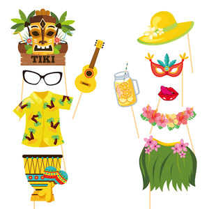 Decoraciones para Fiestas Temáticas Hawaianas DAMAI, Guirnalda de Flamencos, Adornos Colgantes en Espiral para Fiestas de Playa de Verano - Product Image 3