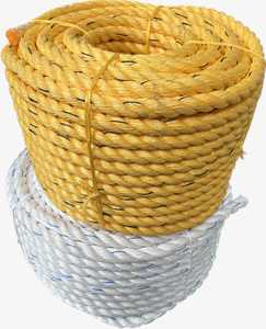 High Quality 8mm UV Resistant Polypropylene Twisted Rope 3 Strands <b>Fishing</b> Packaging Rope in Sizes 5/16in 6mm 8mm 10mm 12mm Rope - Product Image 1