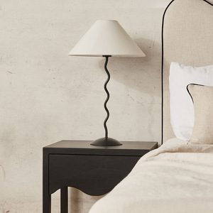 Twisted Fabric <b>Table</b> <b>Lamp</b> E27 LED Switch Control For Living Room <b>Study</b> Bedroom Interior Design - Product Image 4