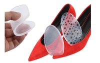 Semelles orthopédiques absorbant les chocs, respirantes, avec coussinets métatarsiens en gel, soutien de la voûte plantaire, soulagement de la douleur au pied, écologiques, antichoc, pour chaussures