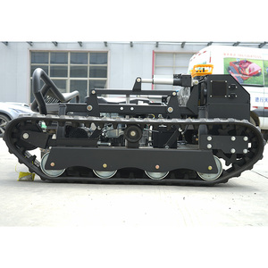 Máy cắt cỏ đa địa hình chạy xăng, động cơ đạt tiêu chuẩn CE EPA, bánh xích cao su, điều khiển từ xa, miễn phí vận chuyển - Product Image 2