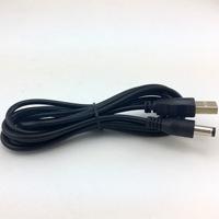 Cable de Alimentación Personalizable con Conector DC5.5 para Impresora y Computadora, Carga Rápida, Material PVC