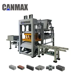 Máquina de fabricación de bloques de cemento con prensa vibratoria