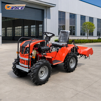 Tractor Agrícola Grace con Envío Gratuito, Mini Tractor de 18 HP con Arranque Eléctrico Diésel, 4WD, Implementos Agrícolas con Bomba para Motor
