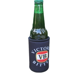 375ml Insulated Neoprene Waterproof Sublimation Stubby Holder with Stitched Top and Bottom Can Coozies and Base - Product Image 3