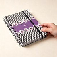 Cahier à spirales durable en papier recyclé, blocs-notes, cahiers d'exercices pour étudiants en classe