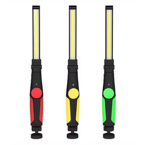 <b>Rechargeable</b> Dimmable LED <b>Flashlight</b> With Magnet 360 Degree Rotating Light For Automotive Repair And Workshop Use - Product Image 1