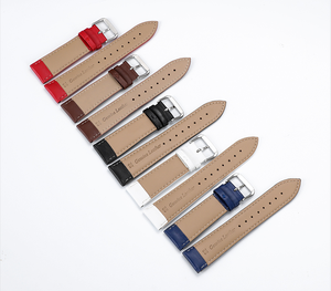 レトロ2層本革チャーム時計バンドストラップ20mm 22mmクイックリリース交換リストバンド用 - Product Image 5