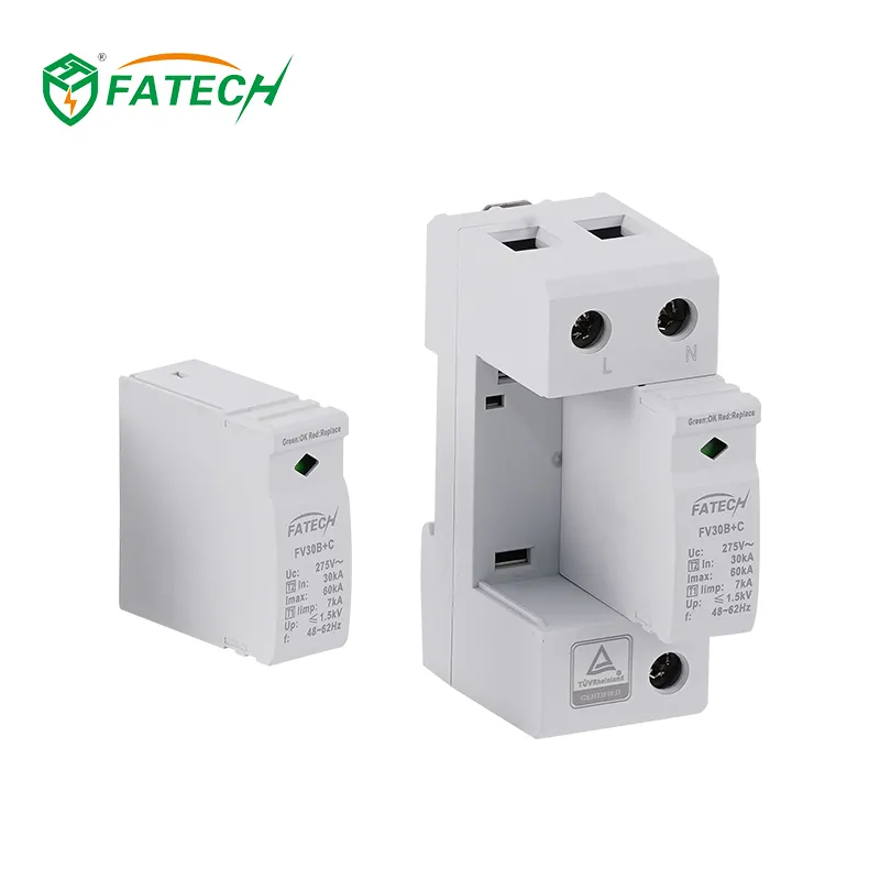 SPD 60ka 220V tăng bảo vệ thiết bị loại 1 + 2 điện cung cấp điện bảo vệ tăng