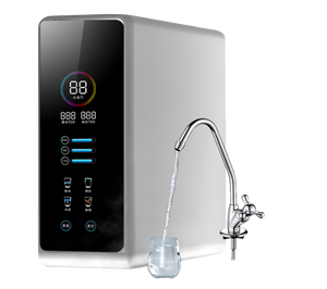 <span class=keywords><strong>Depuratore</strong></span> d'acqua a <span class=keywords><strong>osmosi</strong></span> <span class=keywords><strong>inversa</strong></span> intelligente senza serbatoio, sistema RO sottolavello, sistema di filtrazione acqua 800G - Product Image 1