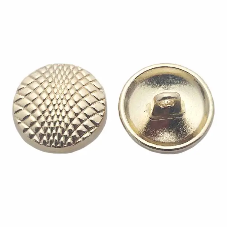 New arrival golden colour stocking metal sew shank button for garments / shirt