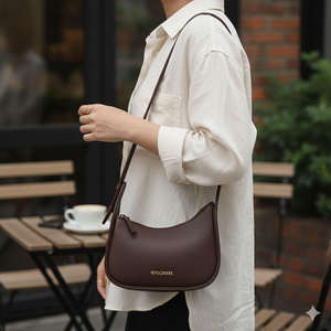 Sac à main en cuir de luxe pour femmes, sac à bandoulière décontracté à la mode - Product Image 3
